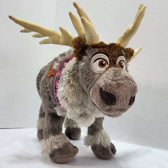 Frozen Sven 20" Large Plush Stuffed Animal Reindeer Moose Posable Doll Disney - Picture 1 of 6